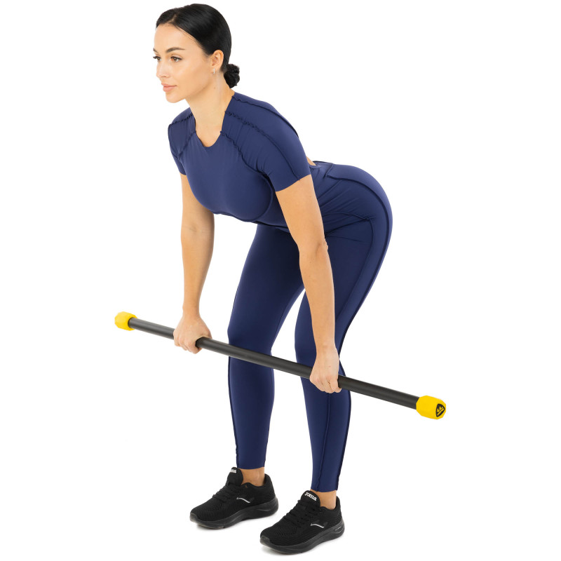 Бодібар Body Bar LiveUp LP8145-2 вага 2кг чорний-жовтий