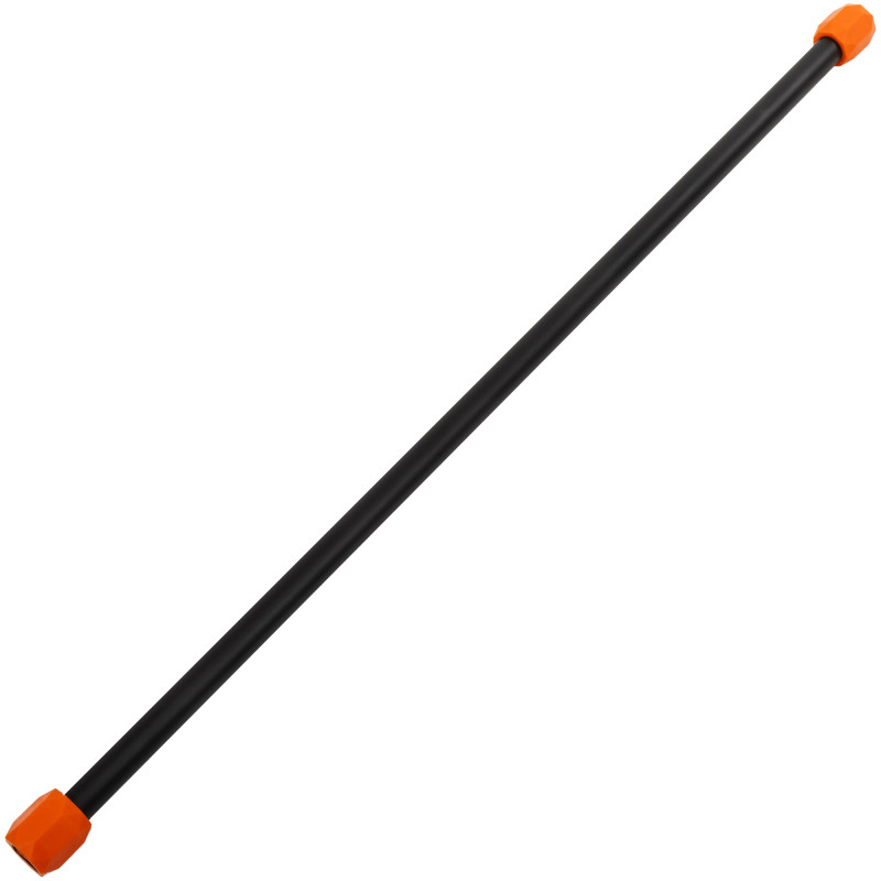 Бодібар Body Bar LiveUp LP8145-4 вага 4кг чорний-червоний