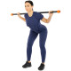 Бодібар Body Bar LiveUp LP8145-4 вага 4кг чорний-червоний