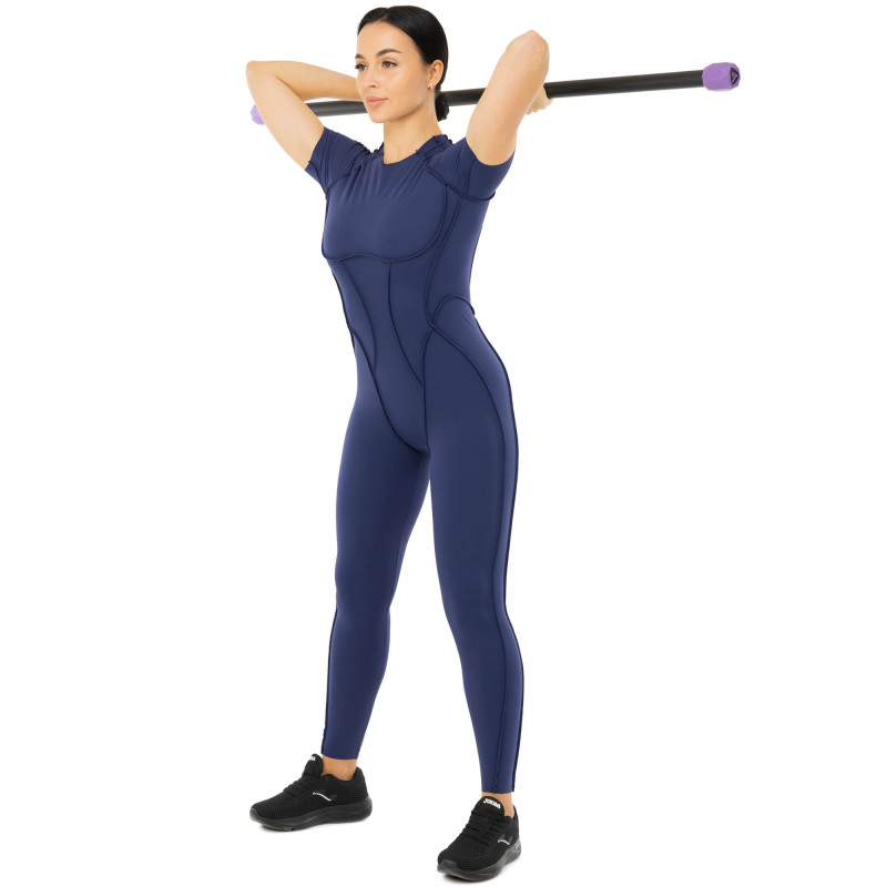 Бодібар Body Bar LiveUp LP8145-5 вага 5кг чорний-фіолетовий