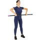 Бодібар Body Bar LiveUp LP8145-5 вага 5кг чорний-фіолетовий