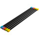 Бодібар Body Bar LiveUp LP8145-6 вага 6кг чорний-синій