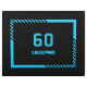 Бокс пліометричний тумба для кросфіту Пліобокс SOFT PLYO BOX LiveUp LP8155 1шт 50х60х75см чорний