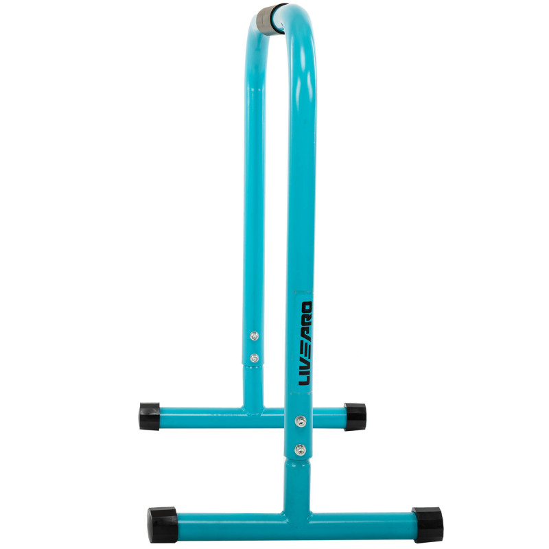 Бруси підлогові-хайлети еквалайзер тренувальний LiveUp LP8161 Parallettes pair синій