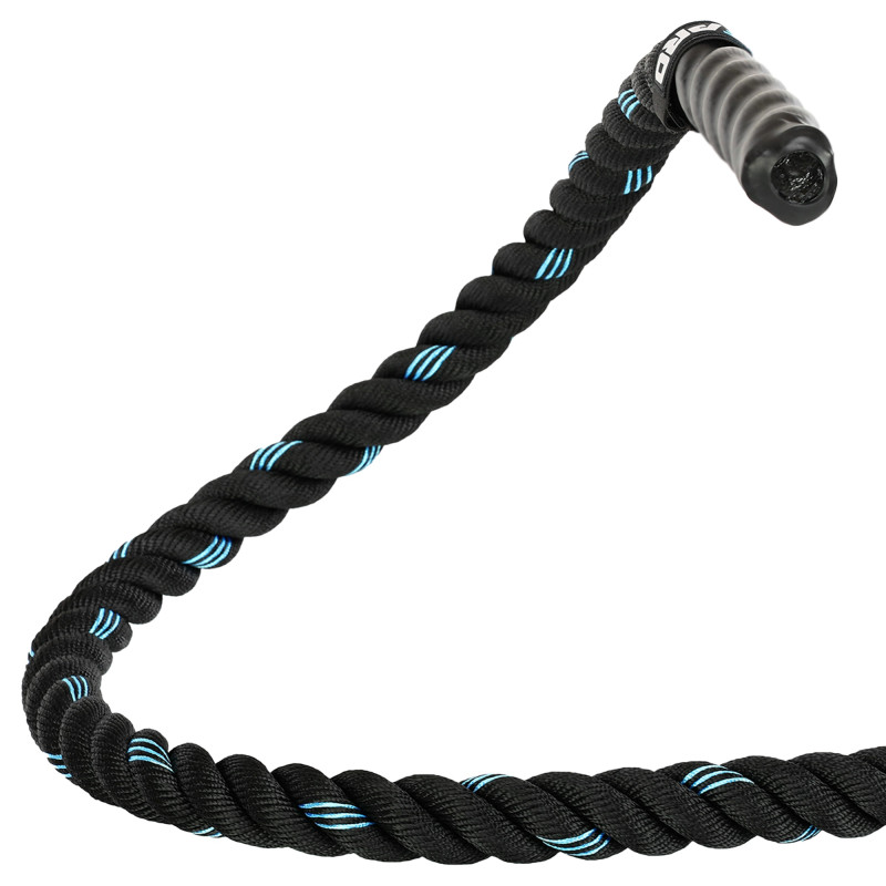 Канат для кросфіту LiveUp LP8170-15 15м чорний