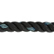 Канат для кросфіту LiveUp LP8170-15 15м чорний