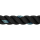 Канат для кросфіту LiveUp LP8170-9 9м чорний