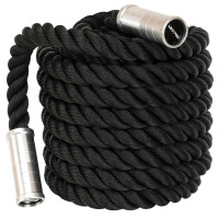 Канат для кросфіту LiveUp LP8173-15 15м чорний