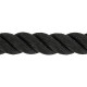 Канат для кросфіту LiveUp LP8173-9 9м чорний