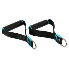 Ручки для еспандерів резинок та тренажерів STRAP HANDLE PRO LiveUp LP8192J 2шт чорний
