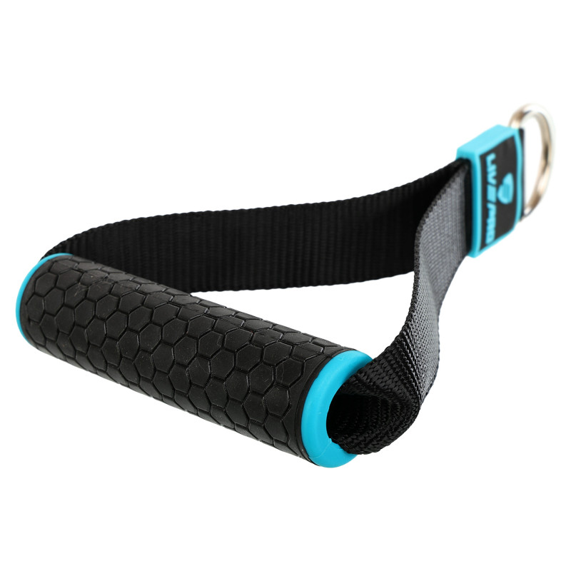 Ручки для еспандерів резинок та тренажерів STRAP HANDLE PRO LiveUp LP8192J 2шт чорний