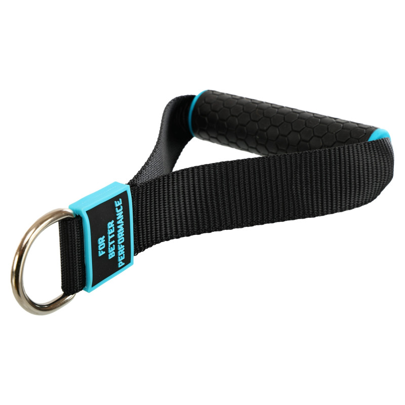 Ручки для еспандерів резинок та тренажерів STRAP HANDLE PRO LiveUp LP8192J 2шт чорний