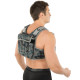 Жилет обважнювач з регульованою вагою LiveUp WEIGTH VEST LP8195-10 вага-1-10кг чорний-сірий