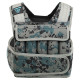 Жилет обважнювач з регульованою вагою LiveUp WEIGTH VEST LP8195-10 вага-1-10кг чорний-сірий
