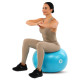 Фітбол м'яч для фітнесу сатин LiveUp LP8201-65 ø65см кольори в асортименті