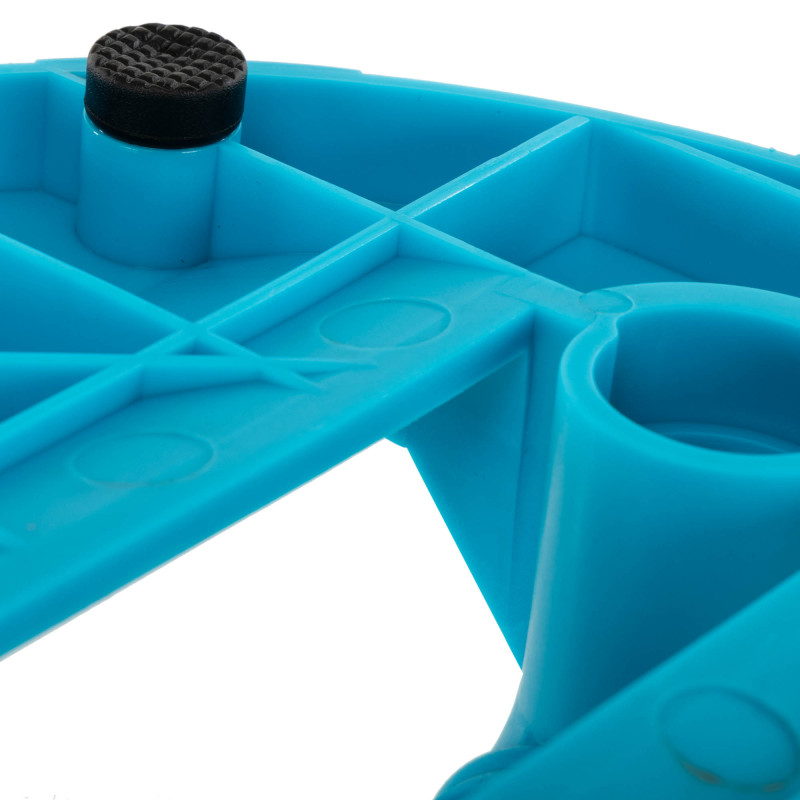 Напівсфера для фітнесу Balance Trainer LiveUp LP8216 чорний-синій