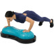 Напівсфера для фітнесу Balance Trainer LiveUp LP8216 чорний-синій