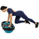 Напівсфера для фітнесу Balance Trainer LiveUp LP8216 чорний-синій