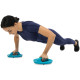 Напівсфера для фітнесу Balance Trainer LiveUp LP8216 чорний-синій