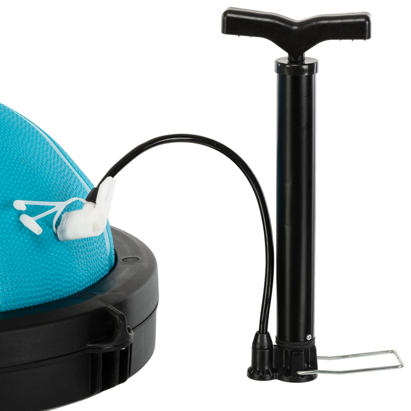 Напівсфера для фітнесу Balance Trainer LiveUp LP8216 чорний-синій