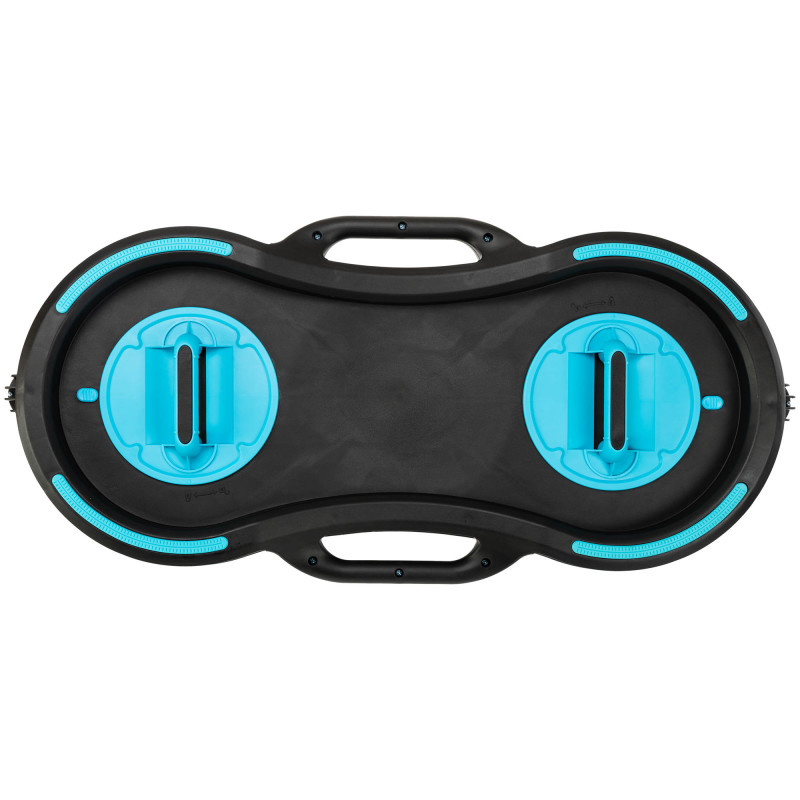 Напівсфера для фітнесу Balance Trainer LiveUp LP8216 чорний-синій
