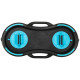 Напівсфера для фітнесу Balance Trainer LiveUp LP8216 чорний-синій