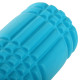 Ролер масажний циліндр (ролик мфр) 33см Grid 3D Roller EVA LiveUp LP8231 синій