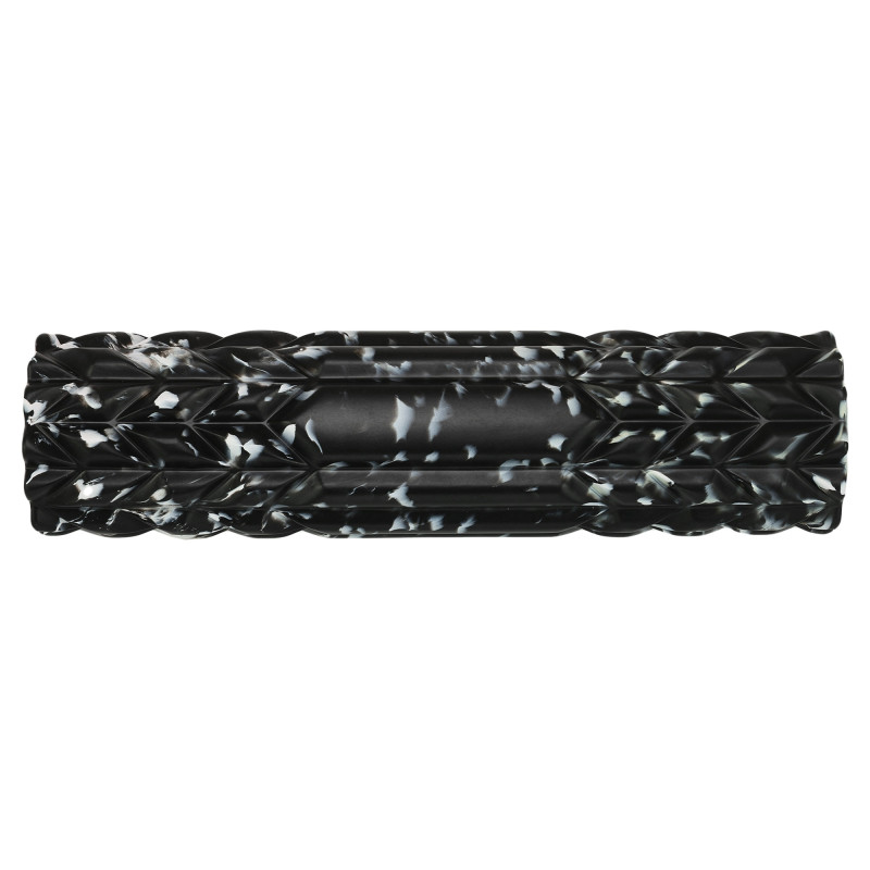 Роллер масажний циліндр (ролик мфр) 45см Grid Spine Roller EVA LiveUp LP8233 чорний