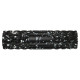 Роллер масажний циліндр (ролик мфр) 45см Grid Spine Roller EVA LiveUp LP8233 чорний