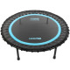 Фітнес батут для джампінгу круглий LiveUp LP8250 ø100см чорний-синій