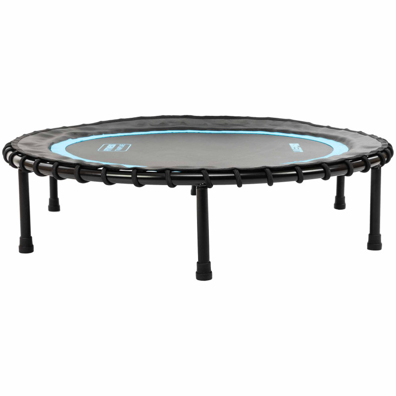 Фітнес батут для джампінгу круглий LiveUp LP8250 ø100см чорний-синій