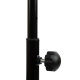 Фітнес батут для джампінгу шестикутний з ручкою LiveUp LP8251 ø135см чорний-синій