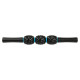 Масажер-палка роликовий антицелюлітний 3 масажери Magnetic Massage Stick LiveUp LP8264 чорний