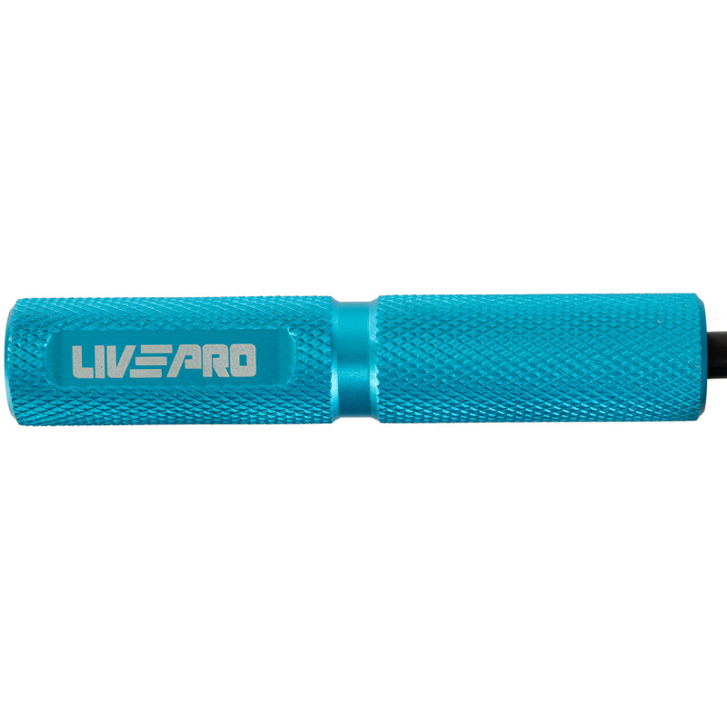 Еспандер кистьовий пружинний Bone Crusher LiveUp LP8285-140LB навантаження 63кг синій