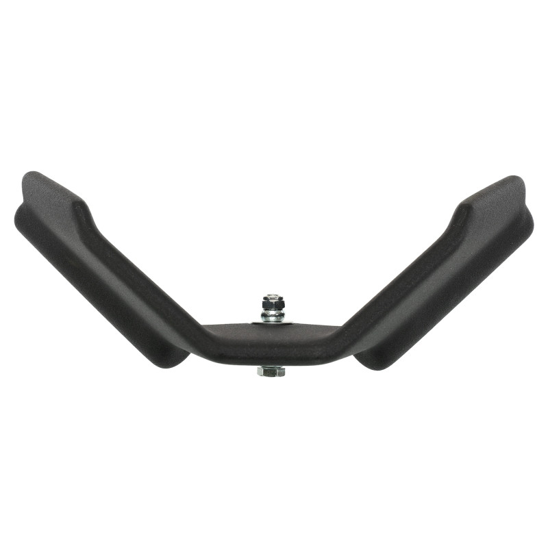 Рукоятка для зворотної тяги з вузьким хватом Reverse Grip нековзне покриття LiveUp LP8322 30,5 см чорний