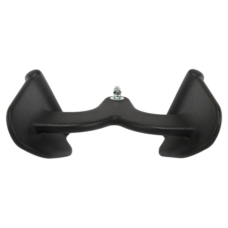 Рукоятка для тяги з вузьким хватом V-grip нековзне покриття LiveUp LP8323 27,5 см чорний