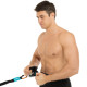 Рукоятка для тяги з вузьким хватом V-grip нековзне покриття LiveUp LP8323 27,5 см чорний