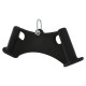 Рукоятка для тяги вниз з широким хватом Wide Triceps grip нековзне покриття LiveUp LP8324 чорний