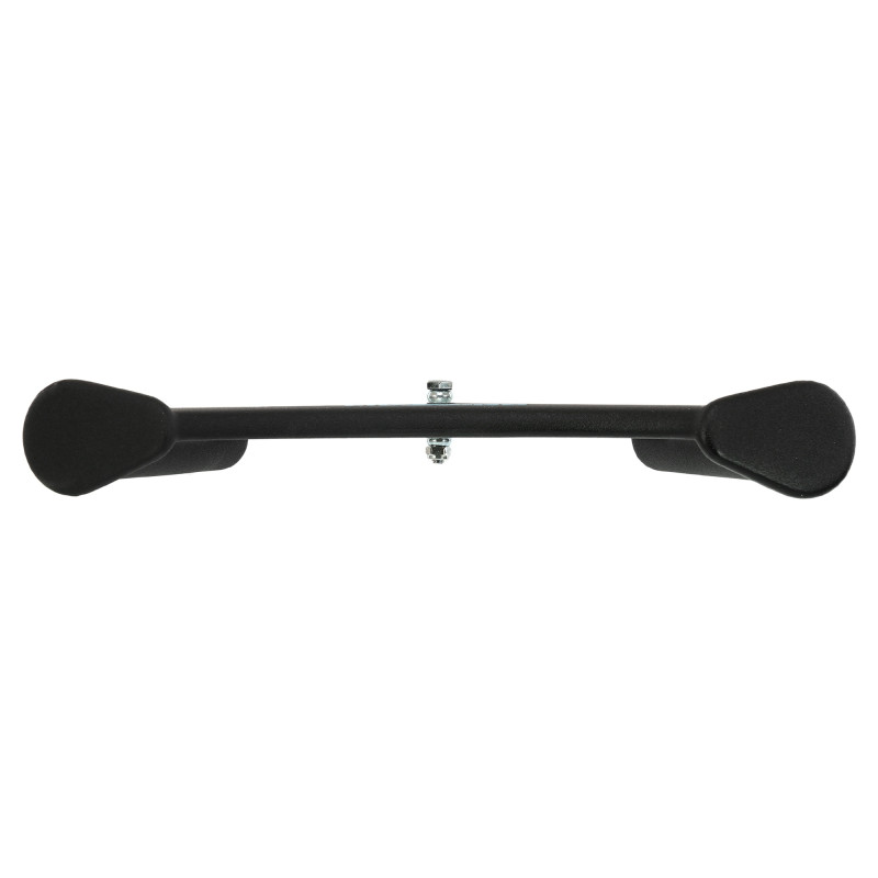 Рукоятка для тяги вниз з широким хватом Wide Triceps grip нековзне покриття LiveUp LP8324 чорний