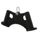 Рукоятка для тяги вниз з вузьким хватом Triceps grip нековзне покриття LiveUp LP8325 чорний