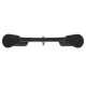 Рукоятка для тяги вниз з вузьким хватом Triceps grip нековзне покриття LiveUp LP8325 чорний