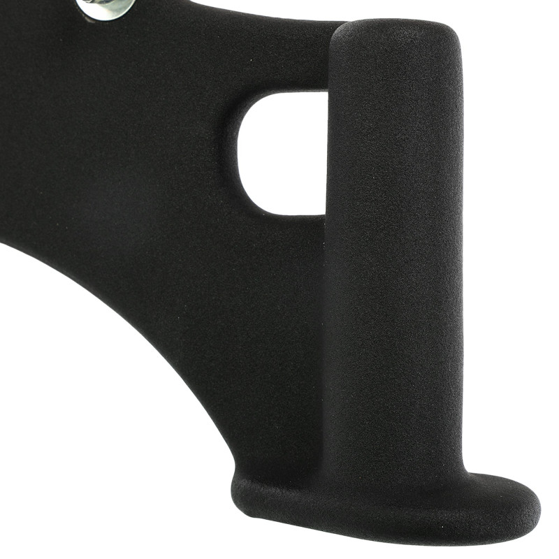 Рукоятка для тяги вниз з вузьким хватом Triceps grip нековзне покриття LiveUp LP8325 чорний