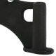 Рукоятка для тяги вниз з вузьким хватом Triceps grip нековзне покриття LiveUp LP8325 чорний