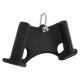 Рукоятка для тяги вниз з вузьким хватом Biceps grip нековзне покриття LiveUp LP8326 чорний