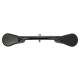 Рукоятка для тяги вниз з вузьким хватом Biceps grip нековзне покриття LiveUp LP8326 чорний