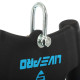 Рукоятка для тяги вниз з вузьким хватом Biceps grip нековзне покриття LiveUp LP8326 чорний