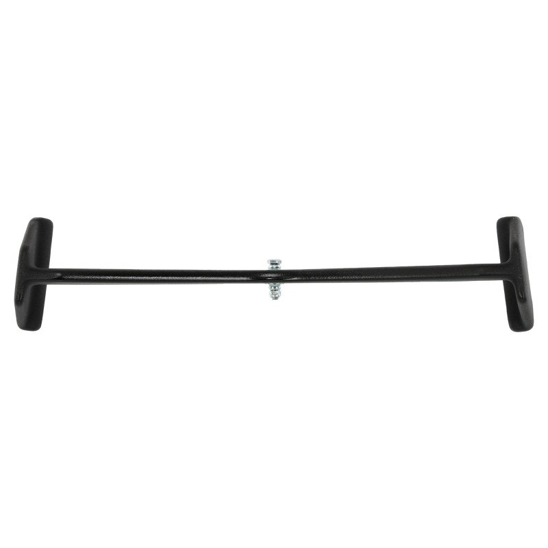 Рукоятка для тяги із середнім хватом Mide Grip нековзне покриття LiveUp LP8327 56см чорний