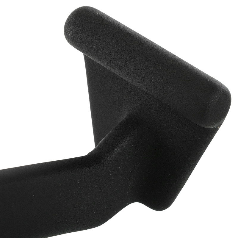 Рукоятка для тяги із середнім хватом Mide Grip нековзне покриття LiveUp LP8327 56см чорний