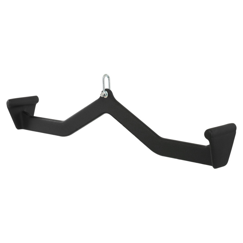 Рукоятка для тяги з широким хватом Wide Grip нековзне покриття LiveUp LP8328 85см чорний