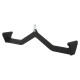 Рукоятка для тяги з широким хватом Wide Grip нековзне покриття LiveUp LP8328 85см чорний